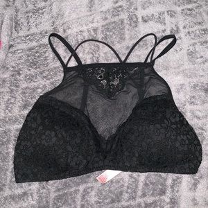 High neck bralette